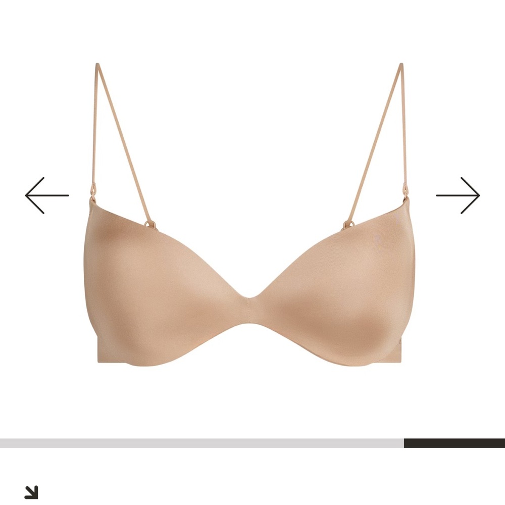 Skims wireless form micro strap plunge bra